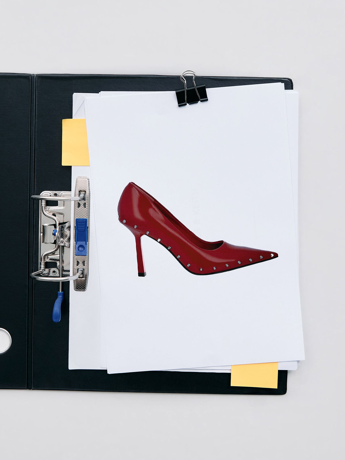 CHARLES & KEITH Sale / Coralie Studded Pointed Pumps - Red