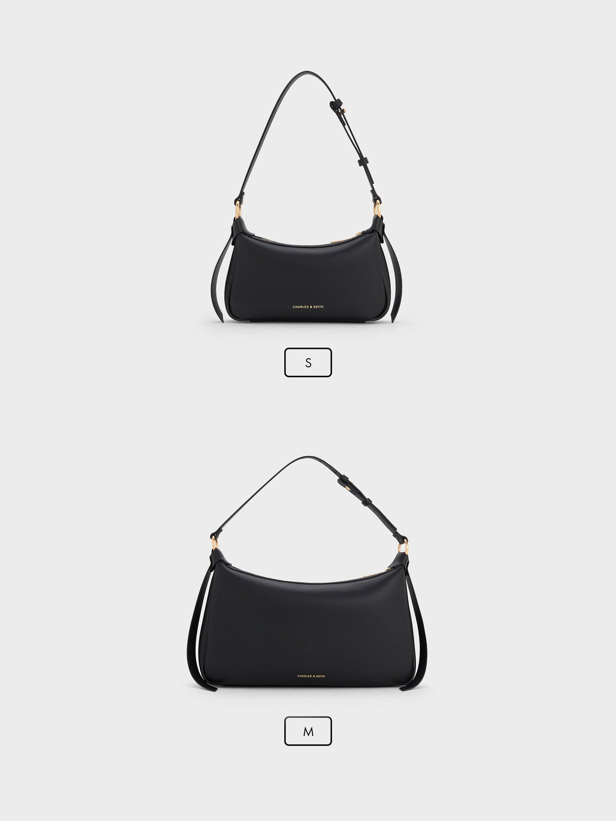 CHARLES & KEITH Customer Favorite / Calla Shoulder Bag - Black