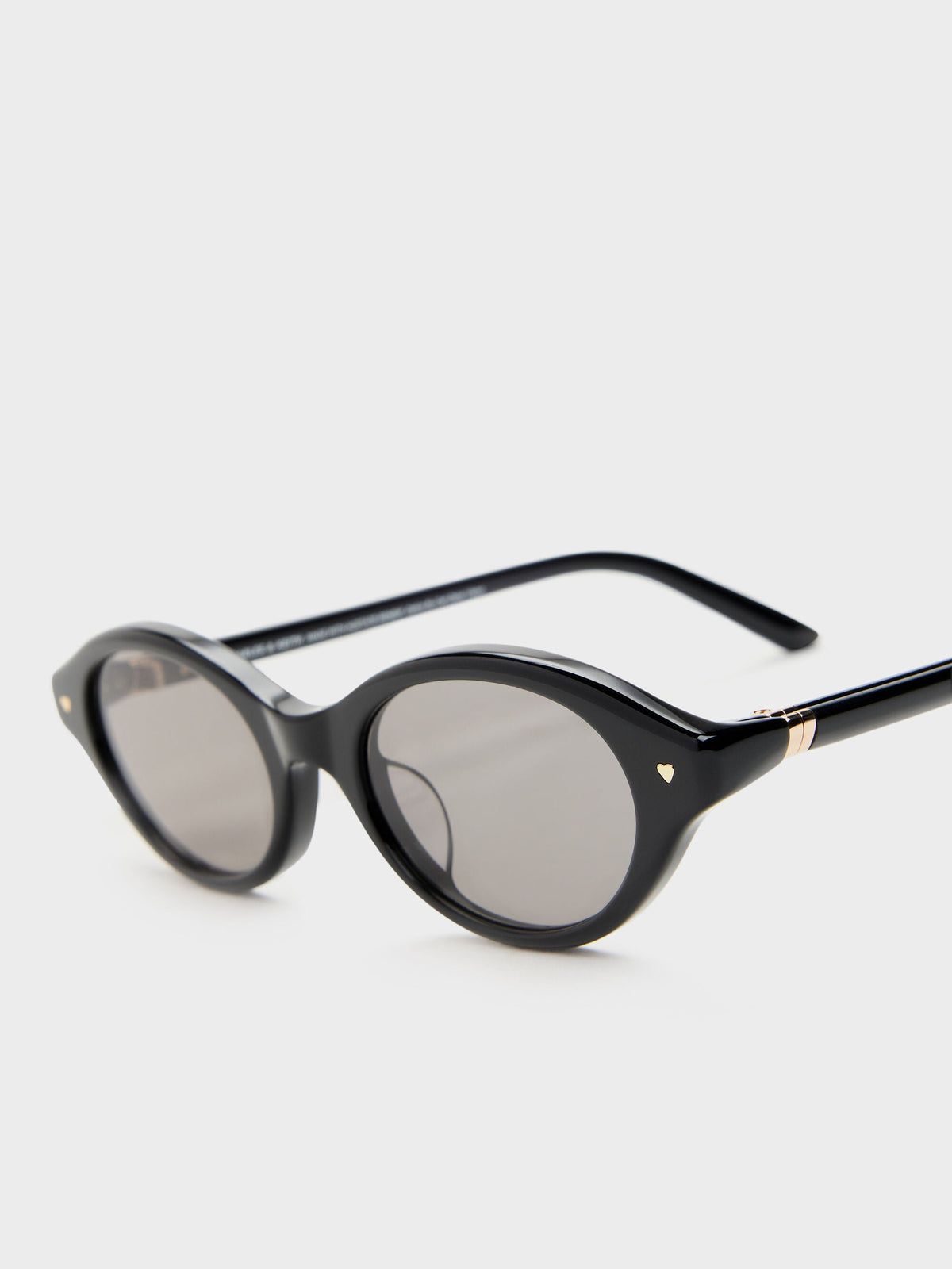 CHARLES & KEITH Best Seller / Pecola Oval Sunglasses - Black
