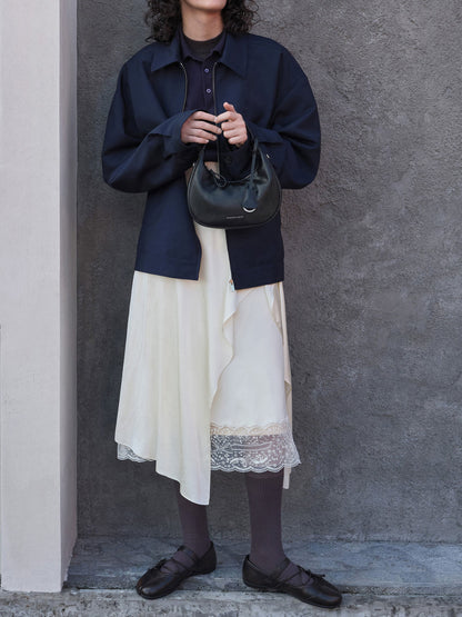 CHARLES & KEITH Customer Favorite / Aether Lace-Up Split-Toe Mary Jane Flats - Brown