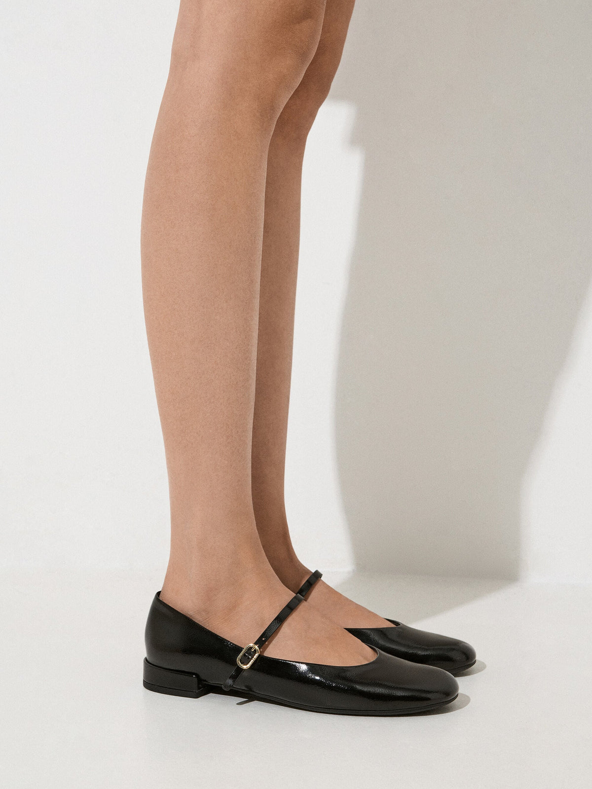 CHARLES & KEITH Discount / Gertrude Patent Mary Janes - Black Patent