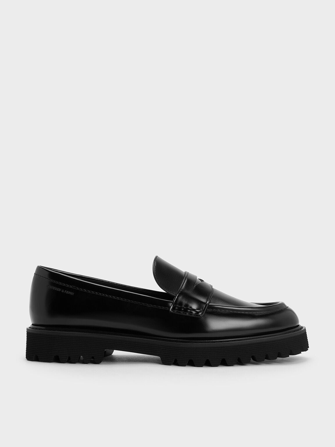 CHARLES & KEITH Deals / Kaiya Penny Loafers - Black Box