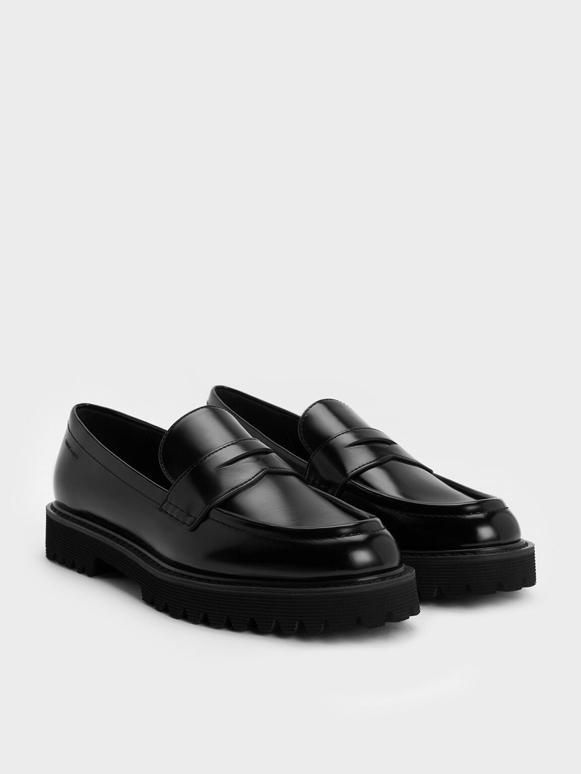 CHARLES & KEITH Deals / Kaiya Penny Loafers - Black Box