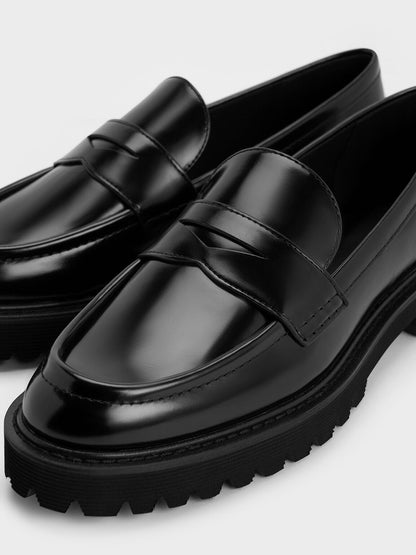 CHARLES & KEITH Deals / Kaiya Penny Loafers - Black Box