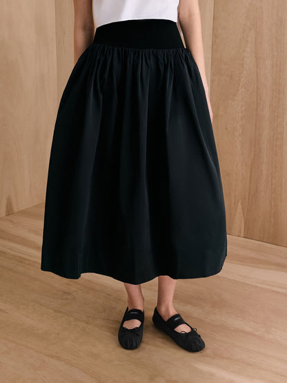 CHARLES & KEITH New / Winona Felt Mary Jane Flats - Black Textured
