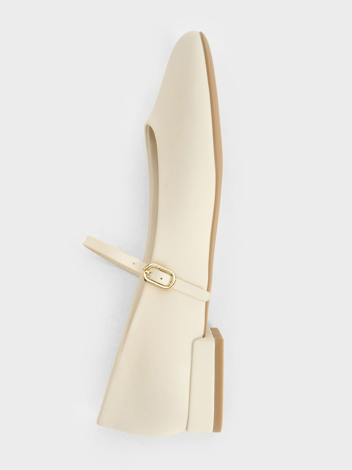 CHARLES & KEITH Latest / Gertrude Mary Janes - Chalk
