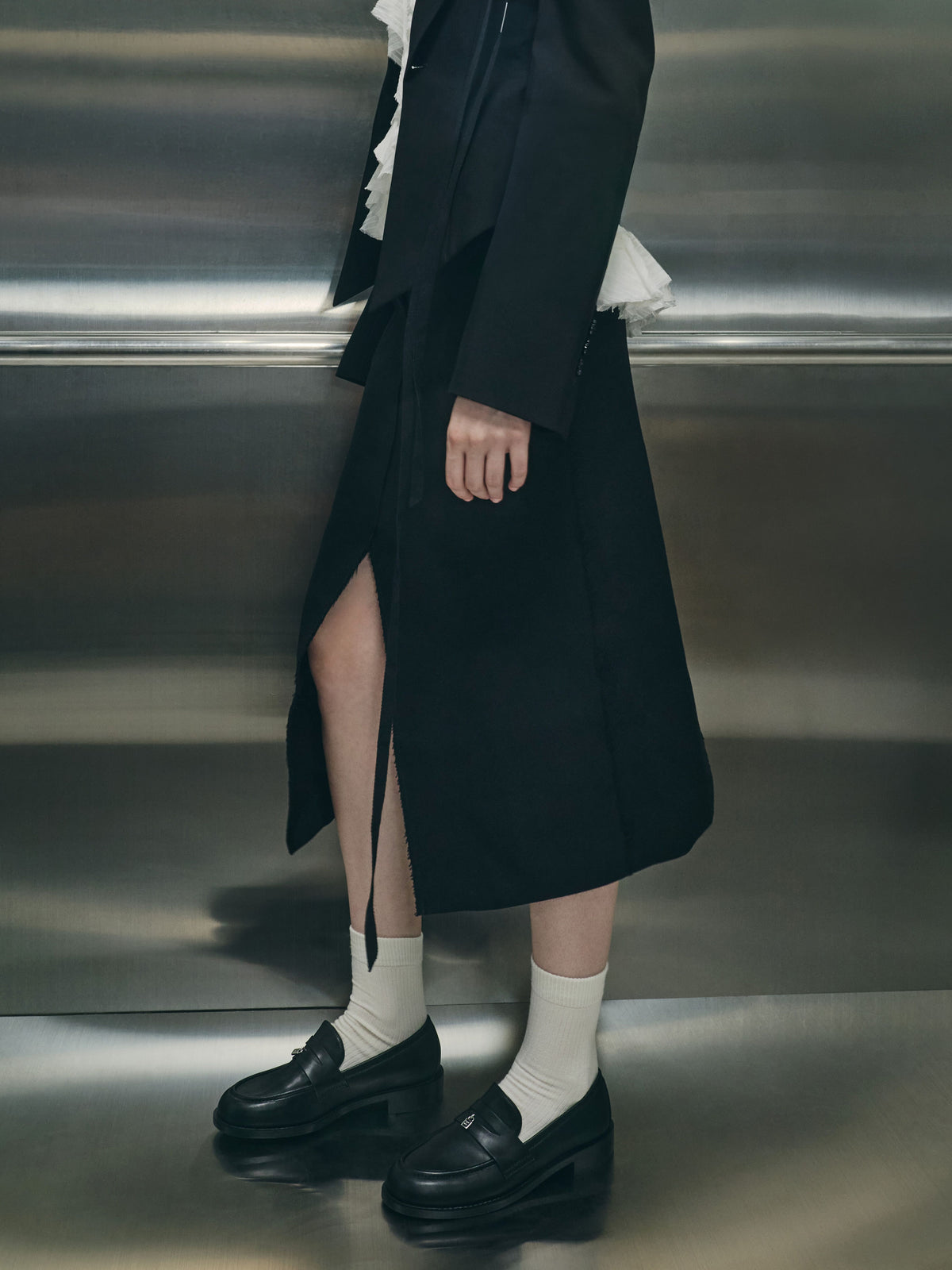 CHARLES & KEITH Signature / Griselda Loafers - Black