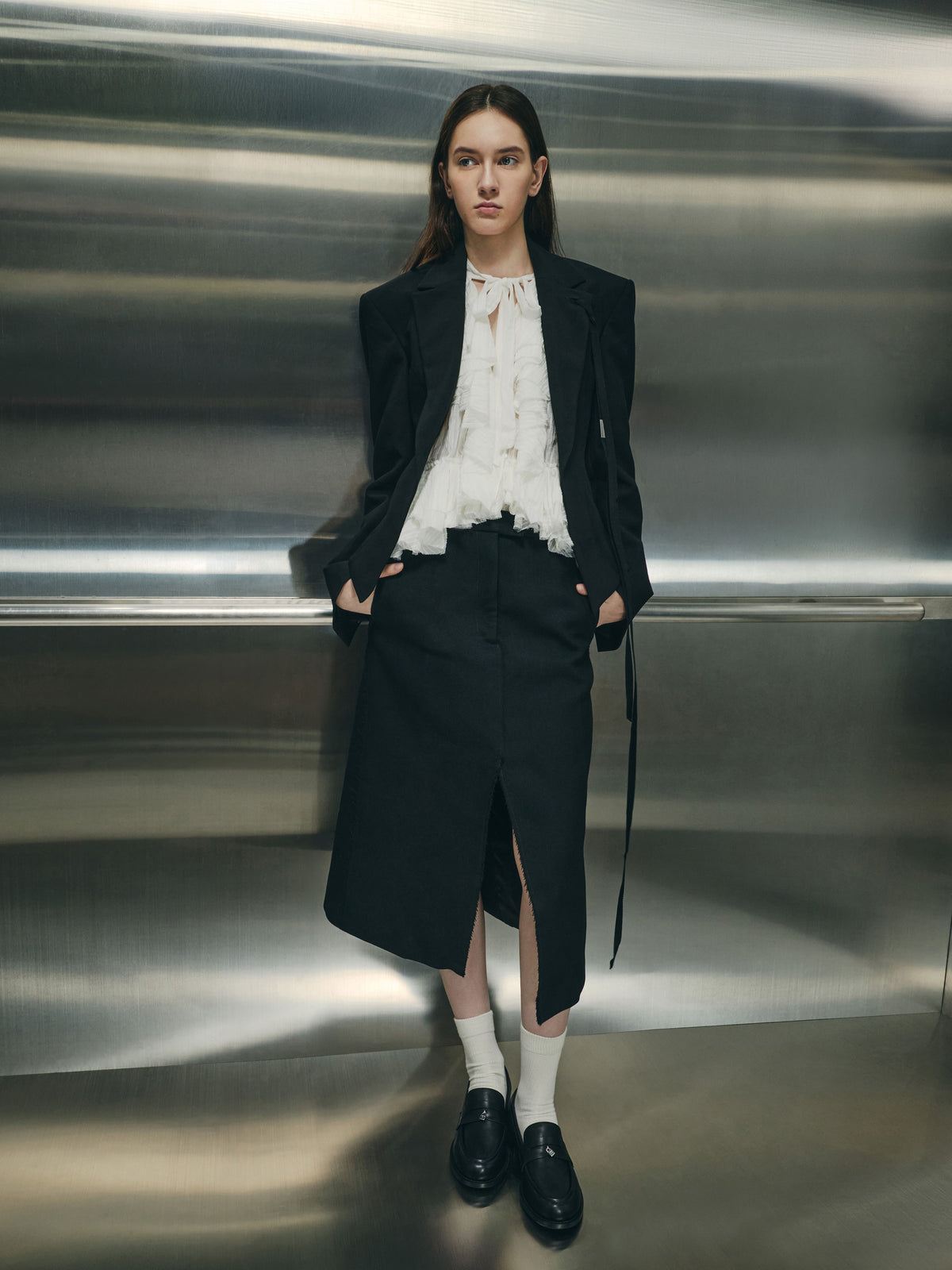 CHARLES & KEITH Signature / Griselda Loafers - Black