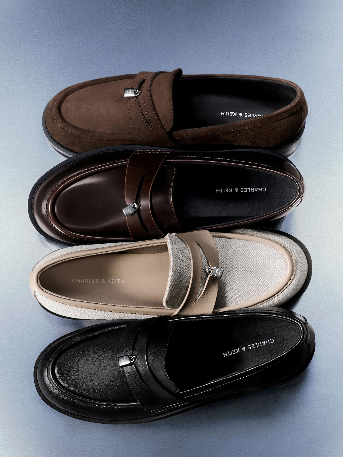 CHARLES & KEITH Signature / Griselda Loafers - Black