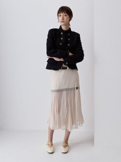 CHARLES & KEITH Trending / Marie Pearl Mary Jane Flats - Cream
