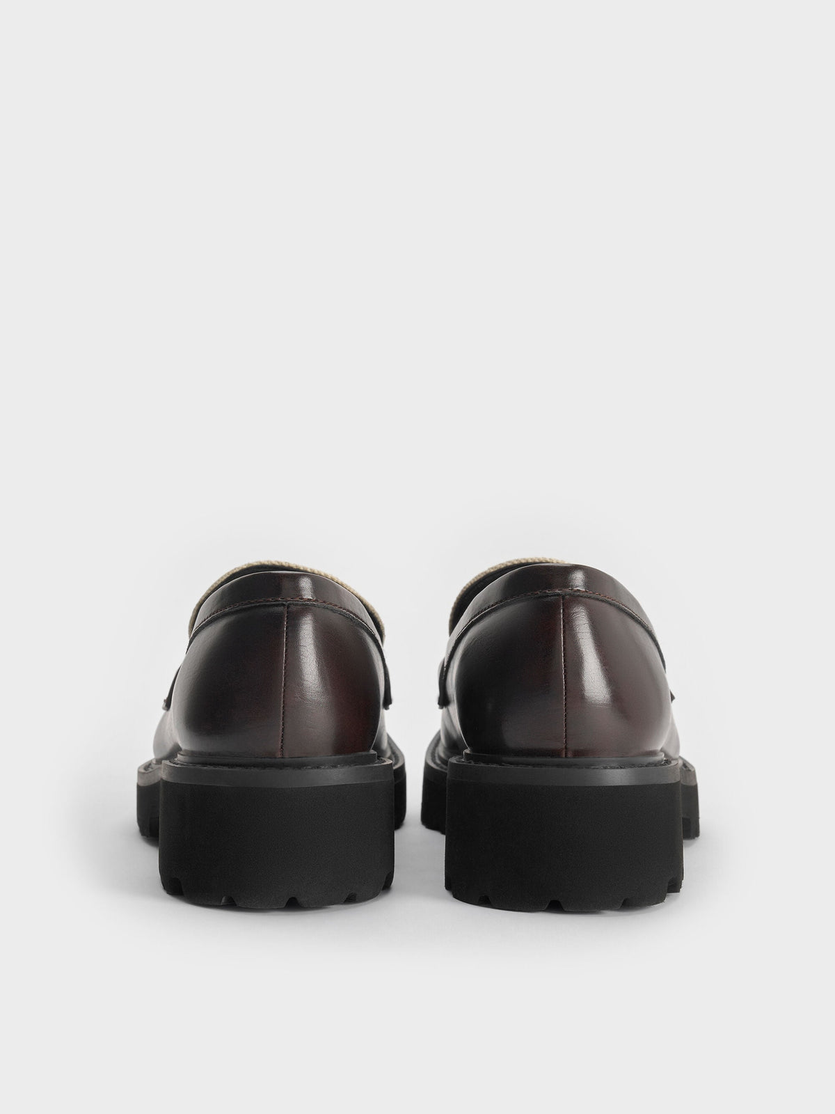 CHARLES & KEITH Premium / Lando Canvas Platform Loafers - Multi