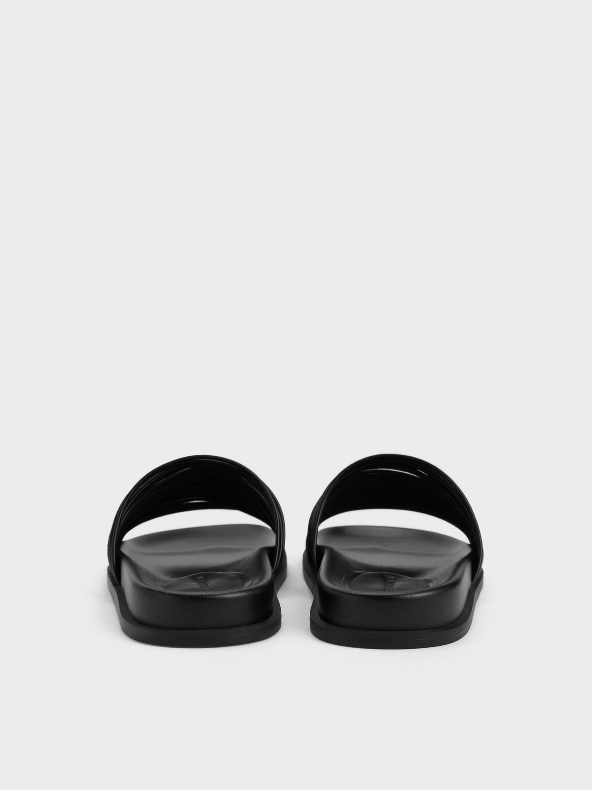 CHARLES & KEITH Signature / Fianna Strappy Slide Sandals - Black