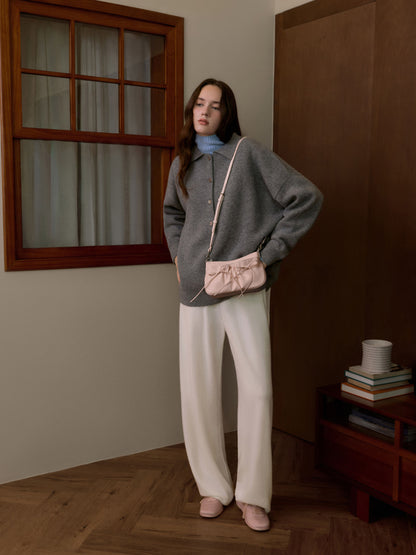 CHARLES & KEITH Sale / Satin Ruched Sneakers - Pink
