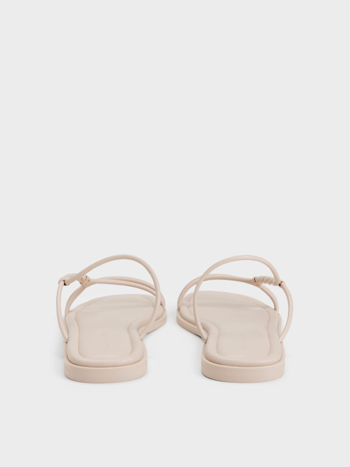 CHARLES & KEITH Best Price / Fianna Twist-Strap Slide Sandals - Beige