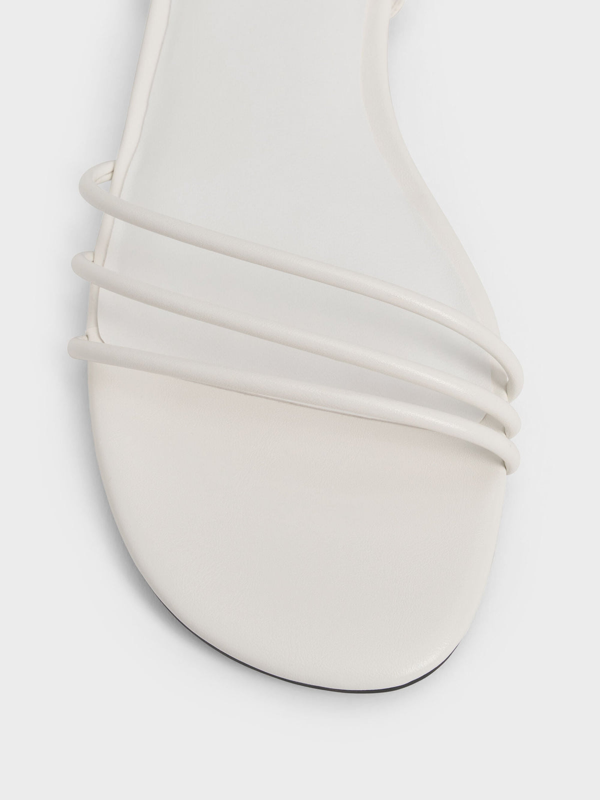 CHARLES & KEITH Featured / Triple-Strap Sandals - White