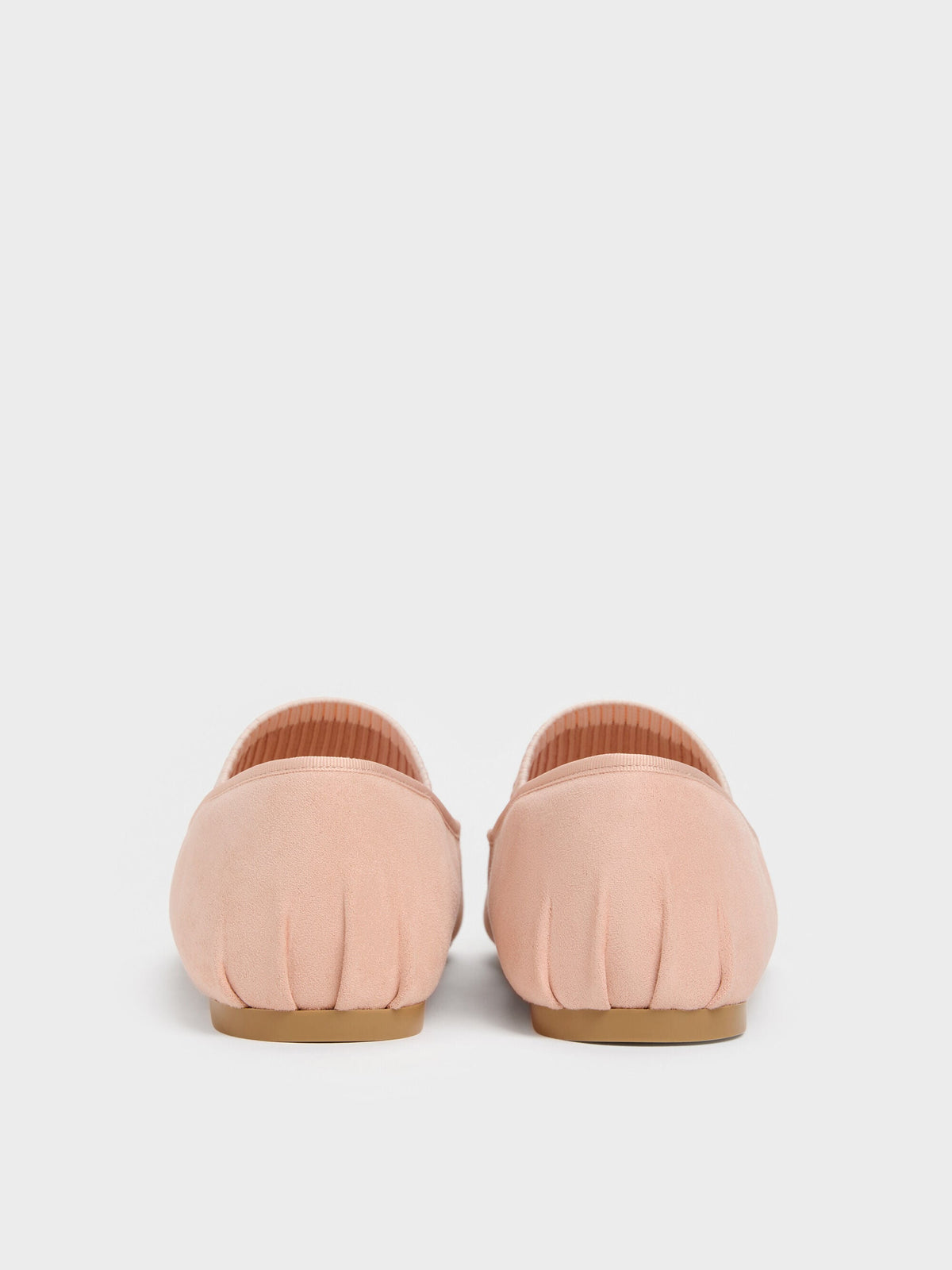 CHARLES & KEITH Best Price / Winona Faux Suede Mary Jane Flats - Blush