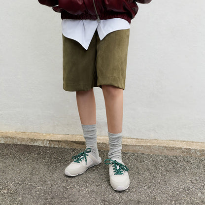 CHARLES & KEITH Recommended / Mesh Lace-Up Sneaker Mules - White