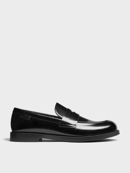 CHARLES & KEITH Customer Favorite / Arven Penny Loafers - Black Box