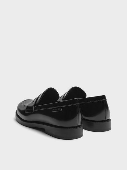 CHARLES & KEITH Customer Favorite / Arven Penny Loafers - Black Box