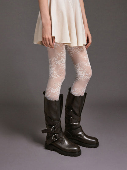 CHARLES & KEITH Value / Double-Strap Knee-High Boots - Dark Brown