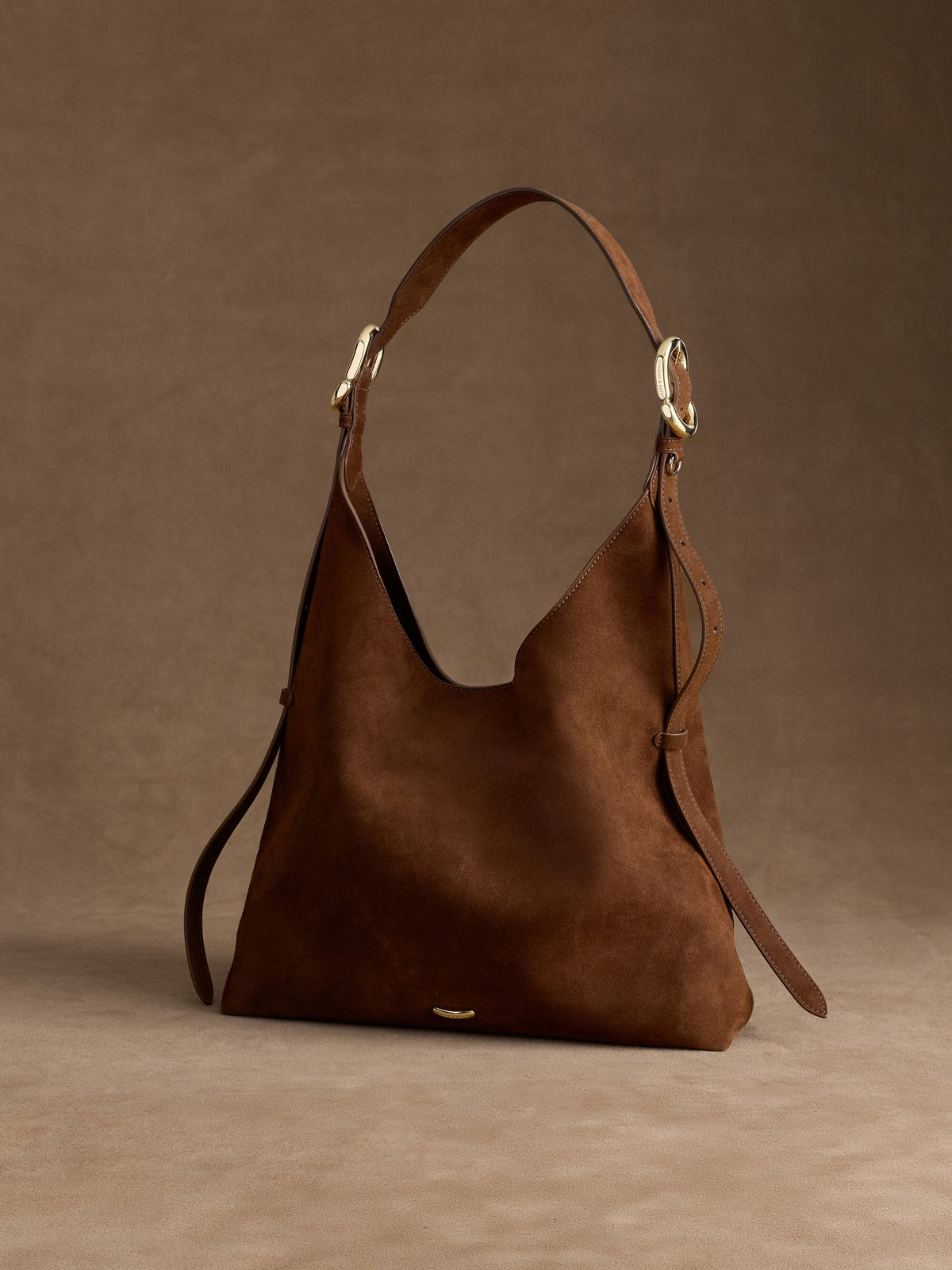 CHARLES & KEITH Signature / Aislin Hobo Bag - Pecan Brown