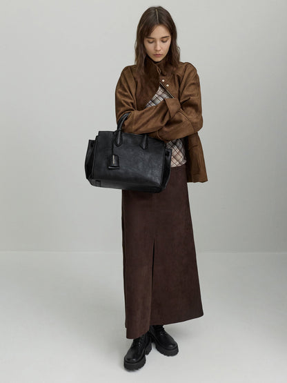 CHARLES & KEITH Featured / Large Ginevra Tote Bag - Black