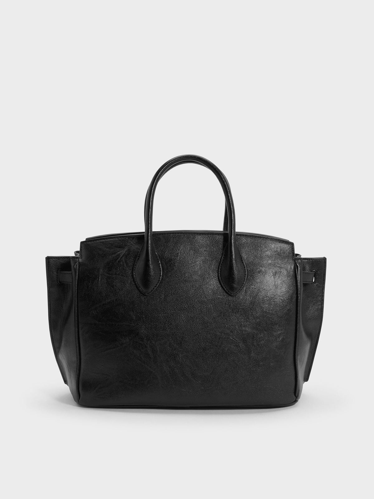 CHARLES & KEITH Featured / Large Ginevra Tote Bag - Black
