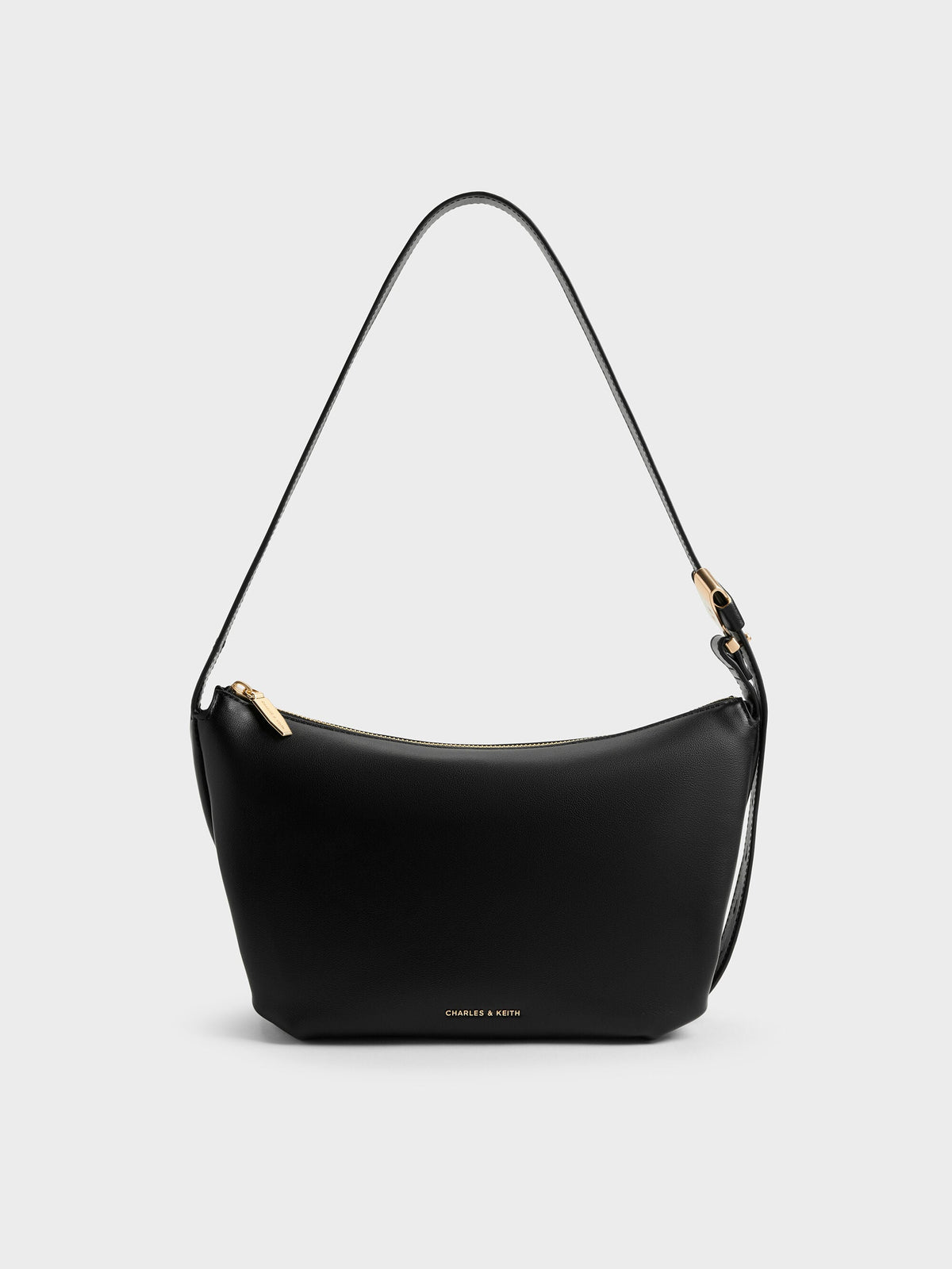 CHARLES & KEITH Sale / Zephyr Hobo Bag - Black