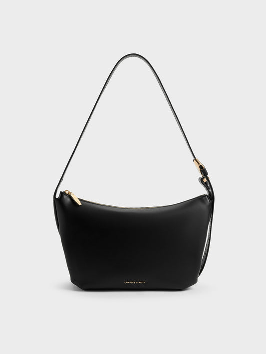 CHARLES & KEITH Sale / Zephyr Hobo Bag - Black