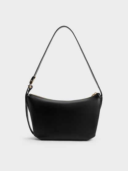 CHARLES & KEITH Sale / Zephyr Hobo Bag - Black