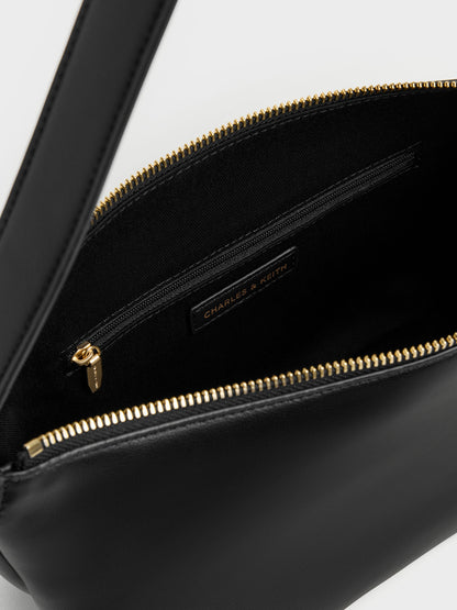 CHARLES & KEITH Sale / Zephyr Hobo Bag - Black