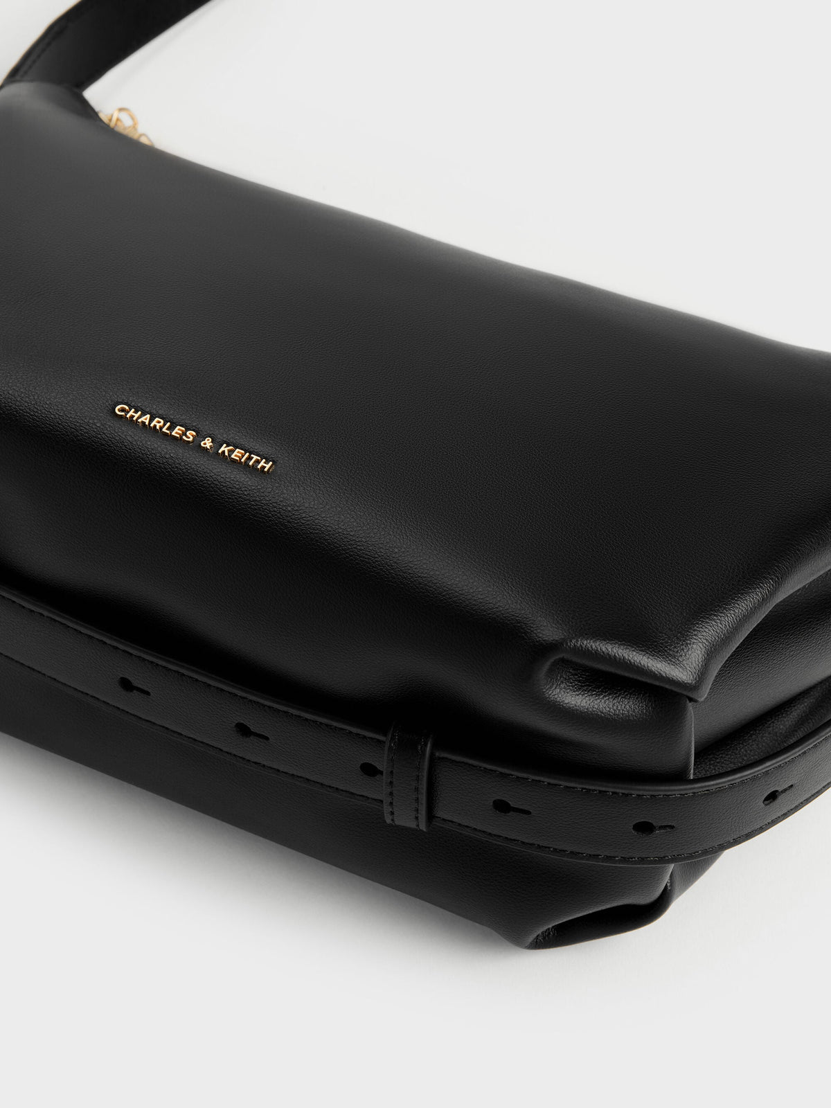 CHARLES & KEITH Sale / Zephyr Hobo Bag - Black