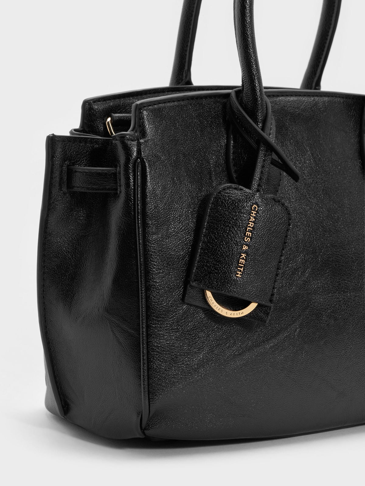 CHARLES & KEITH Featured / Ginevra Tote Bag - Black