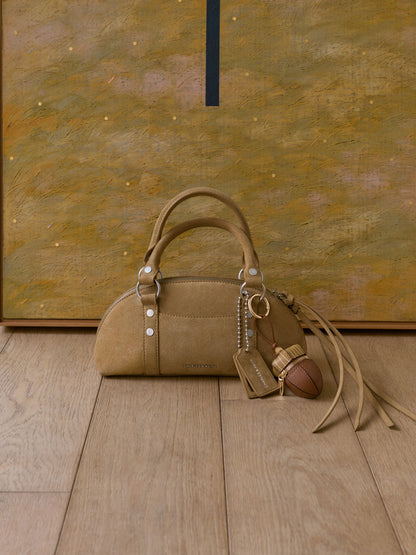 CHARLES & KEITH Featured / Tatiana Studded Bowling Bag - Sand