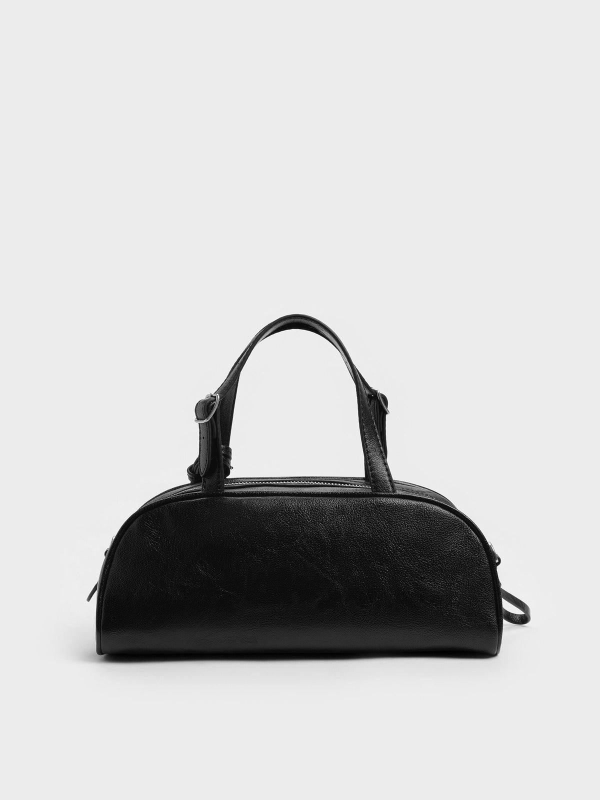 CHARLES & KEITH Sale / Vega Elongated Bowling Bag - Noir