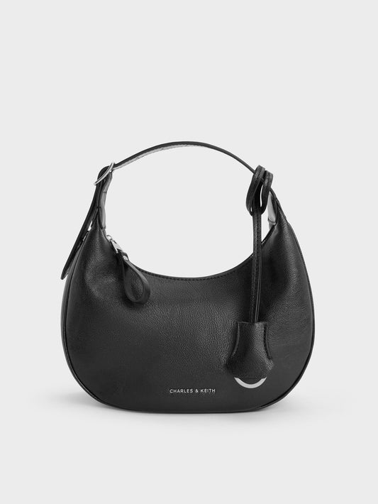 CHARLES & KEITH Recommended / Vega Hobo Bag - Noir