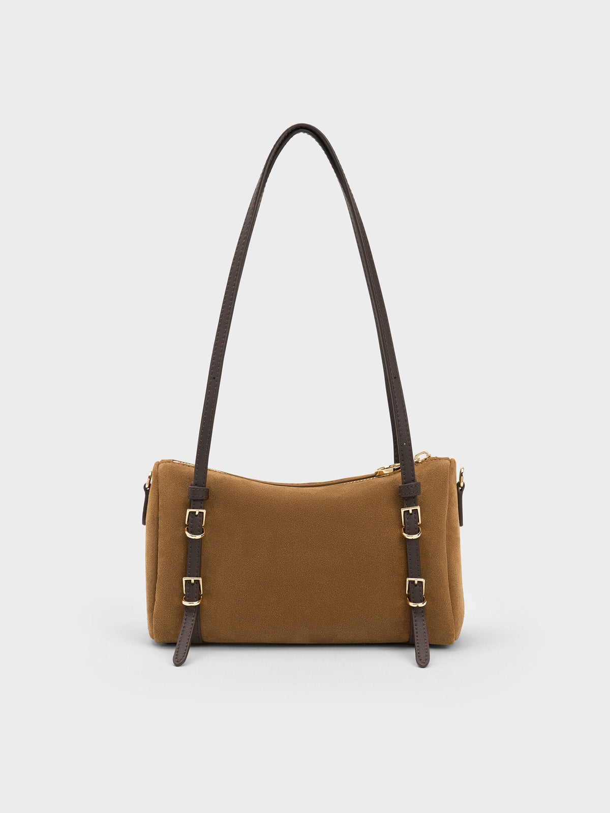 CHARLES & KEITH New / Mini Levy Two-Tone Shoulder Bag - Sahara Sand