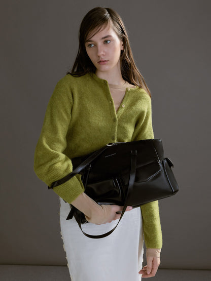 CHARLES & KEITH Exclusive / Rachel Multi-Pocket Tote Bag - Noir