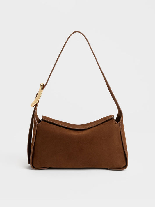 CHARLES & KEITH Great Value / Aislin Shoulder Bag - Pecan Brown