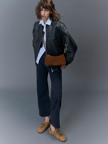 CHARLES & KEITH Great Value / Aislin Shoulder Bag - Pecan Brown