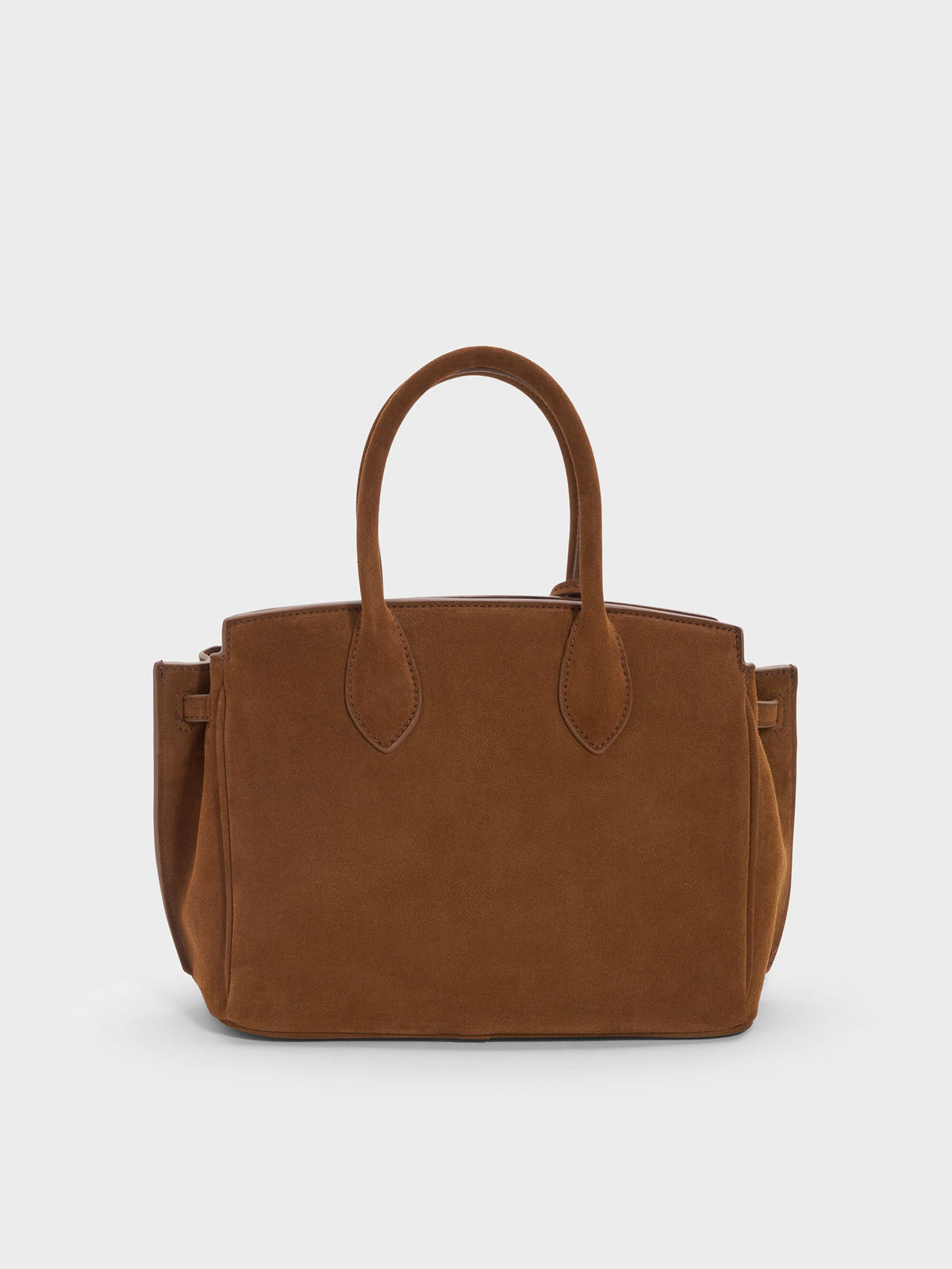 CHARLES & KEITH Trending / Ginevra Tote Bag - Pecan Brown