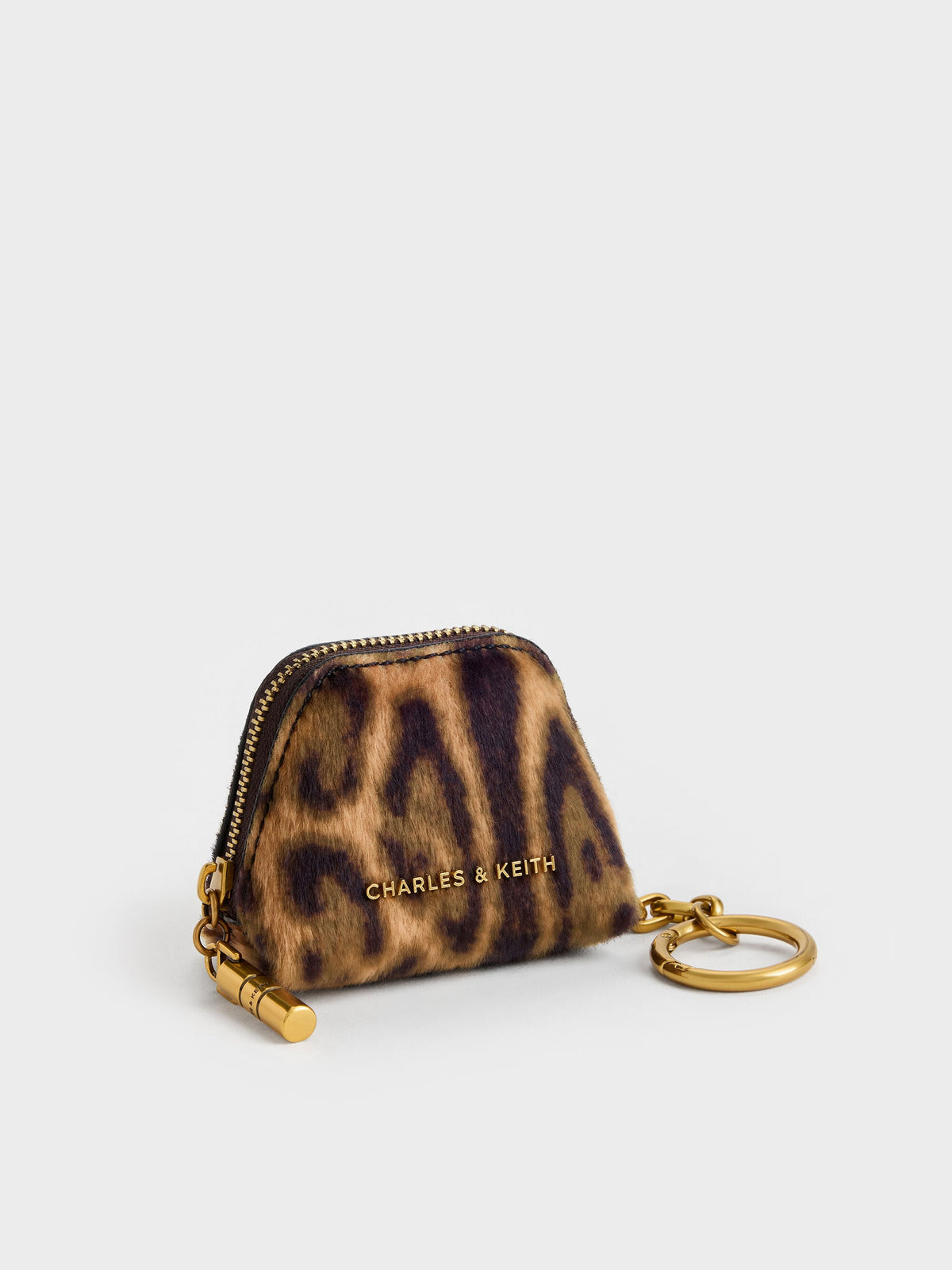 CHARLES & KEITH Discount / Cesia Leopard-Print Micro Pouch - Multi