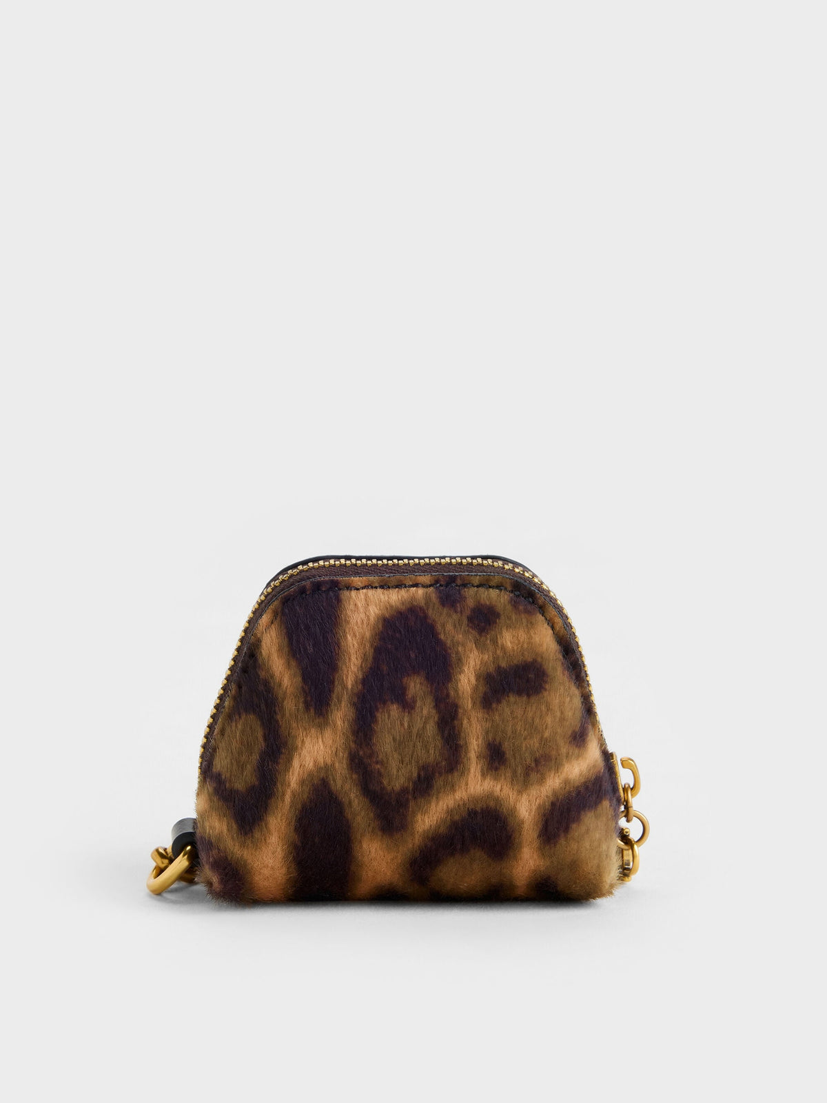 CHARLES & KEITH Discount / Cesia Leopard-Print Micro Pouch - Multi