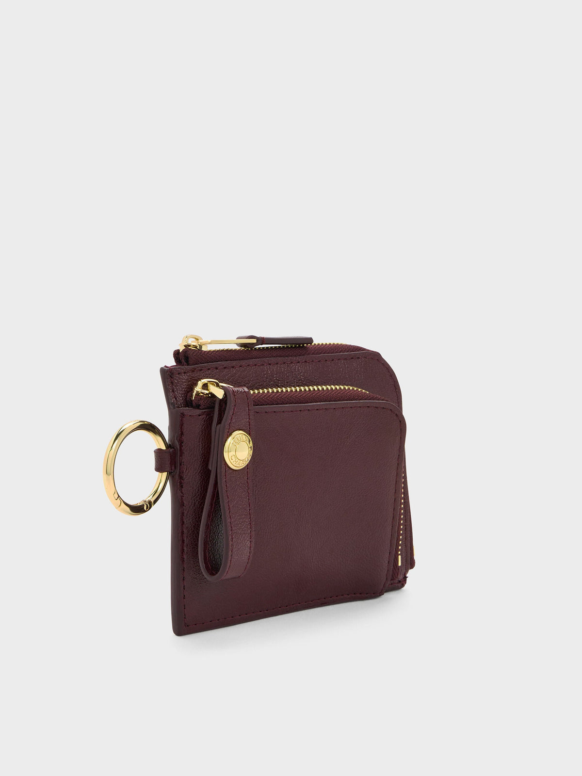 CHARLES & KEITH Featured / Vega Zip-Around Pouch - Wineberry Red