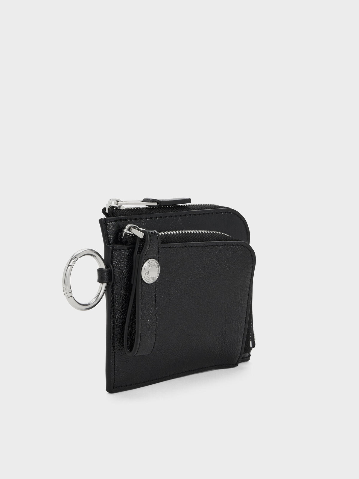 CHARLES & KEITH Classic / Vega Zip-Around Pouch - Noir
