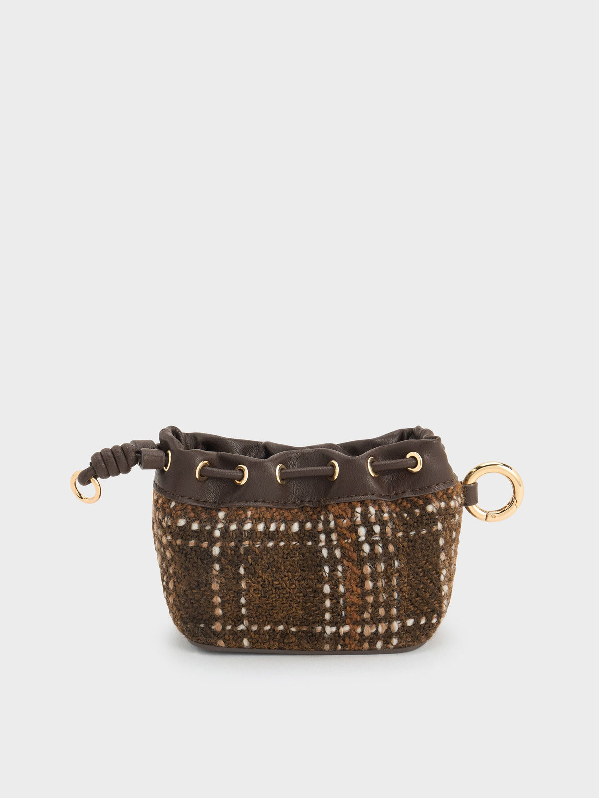 CHARLES & KEITH Great Value / Lillith Checkered Micro Pouch - Multi