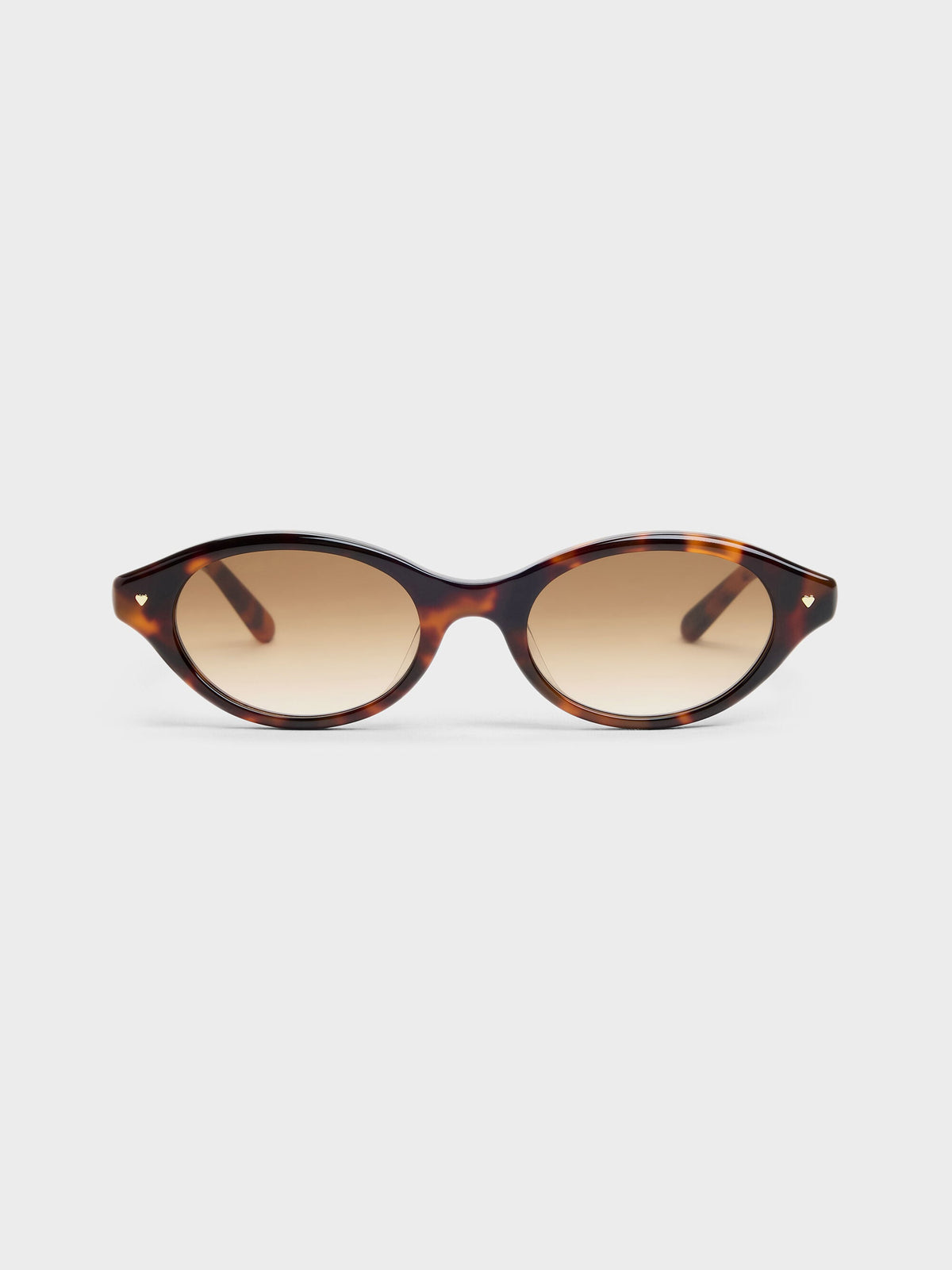CHARLES & KEITH Deals / Pecola Oval Sunglasses - T. Shell