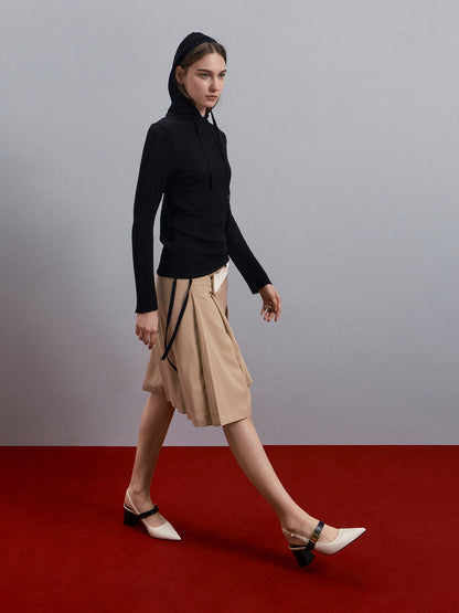 CHARLES & KEITH Recommended / Yvette Mary Jane Slingback Pumps - Chalk