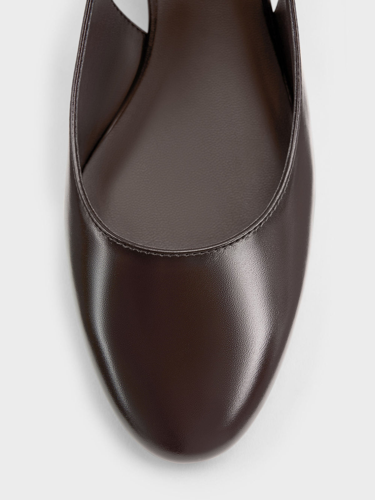 CHARLES & KEITH Customer Favorite / Slingback Mary Jane Pumps - Burgundy