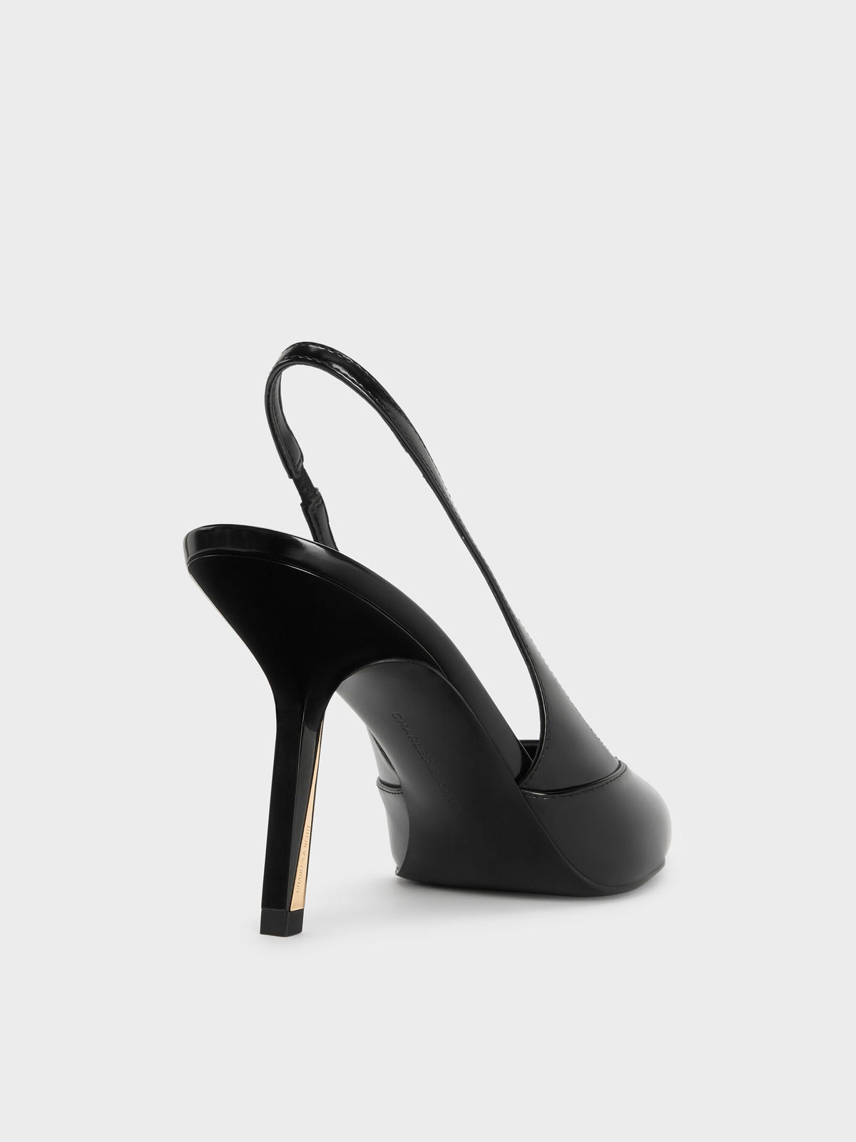 CHARLES & KEITH Premium / Taylen Slingback Pumps - Black Box